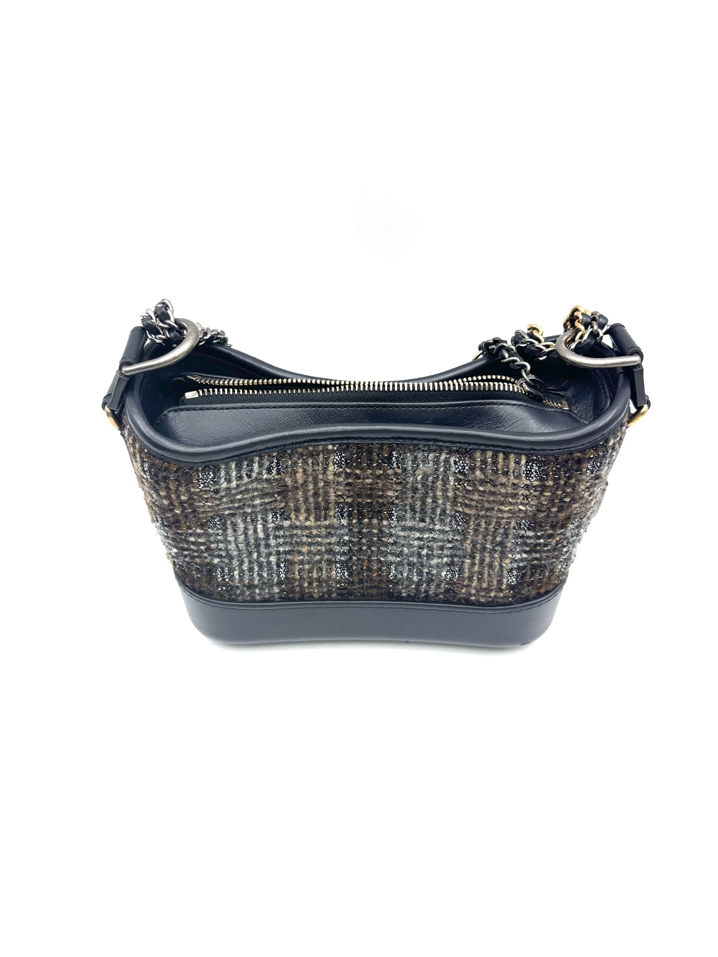 Chanel - Gabrielle Hobo Bag - Tweed and Leather - Multicolour - (Small)