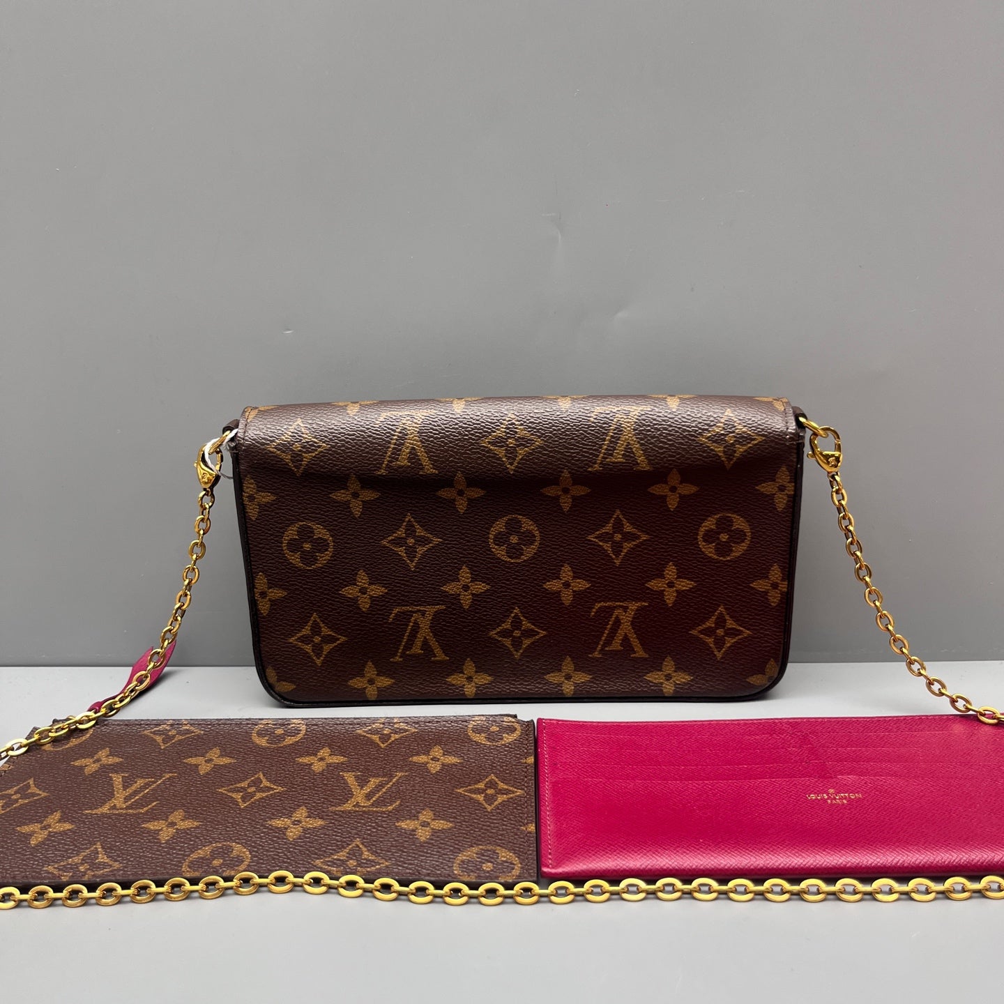 Louis Vuitton - Pochette Félicie - Monogram coated canvas and Leather - Multicolour - (small)