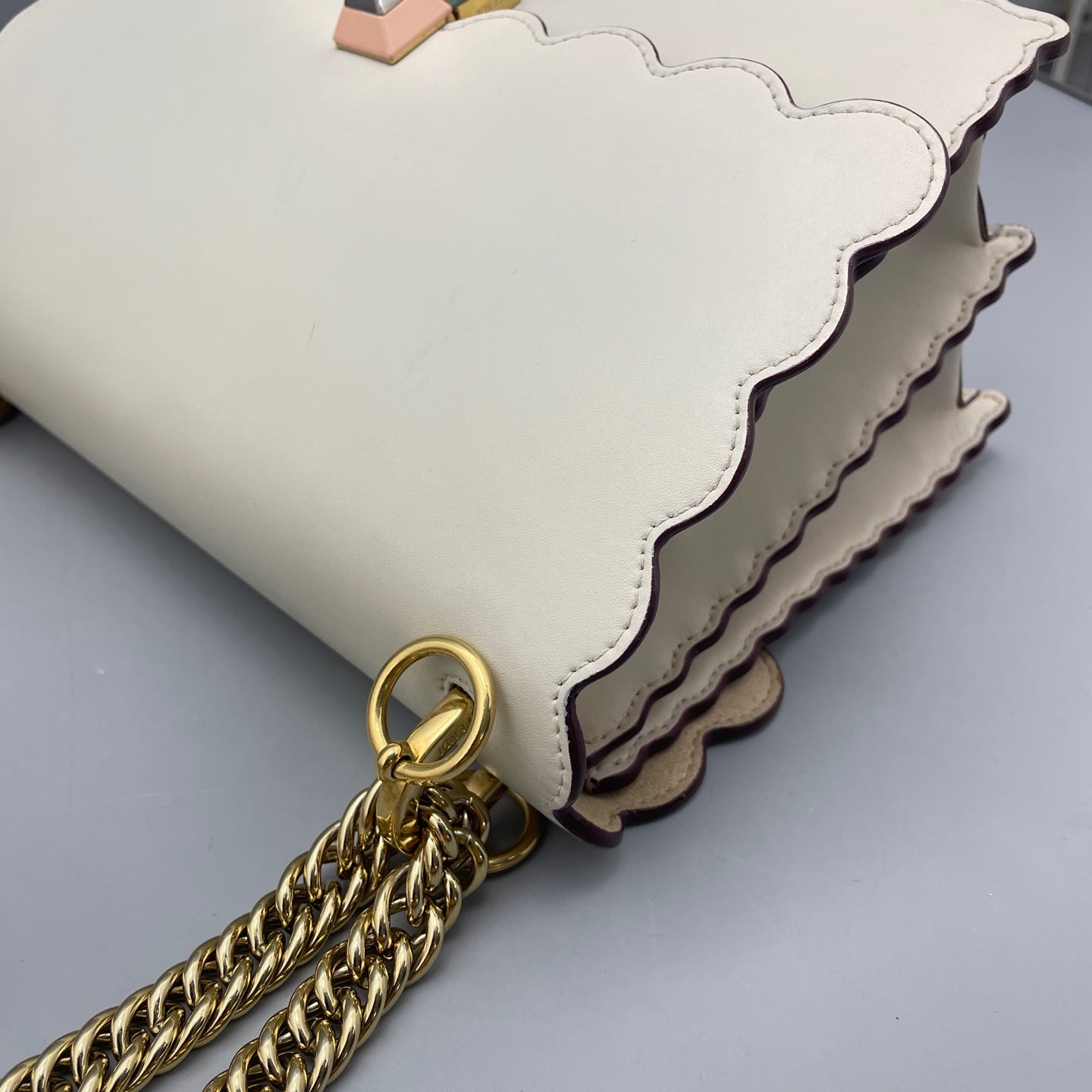 Fendi - Kani - Leather - White - (small)