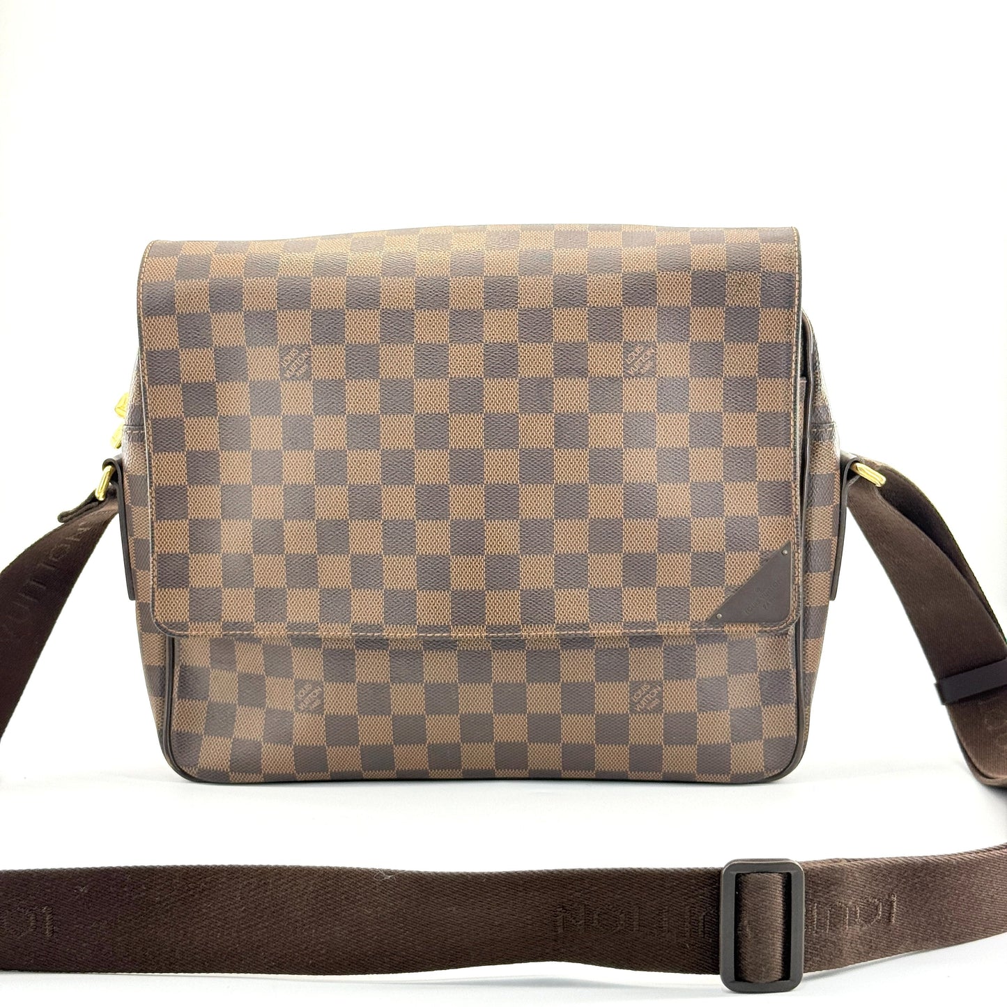 Louis Vuitton - Messenger Bag - Damier Ebene coated canvas with leather trim - Brown - (medium)