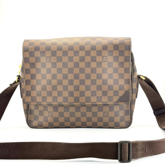 Louis Vuitton - Messenger Bag - Damier Ebene coated canvas with leather trim - Brown - (medium)