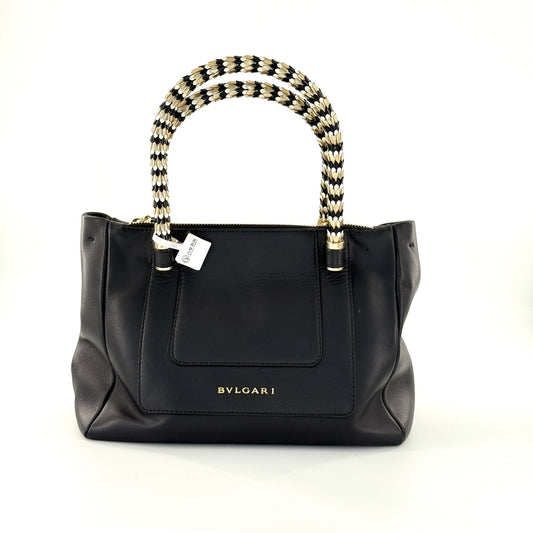 Bvlgari - Serpenti Forever - Leather, Enamel and Metal - Black - (Medium)
