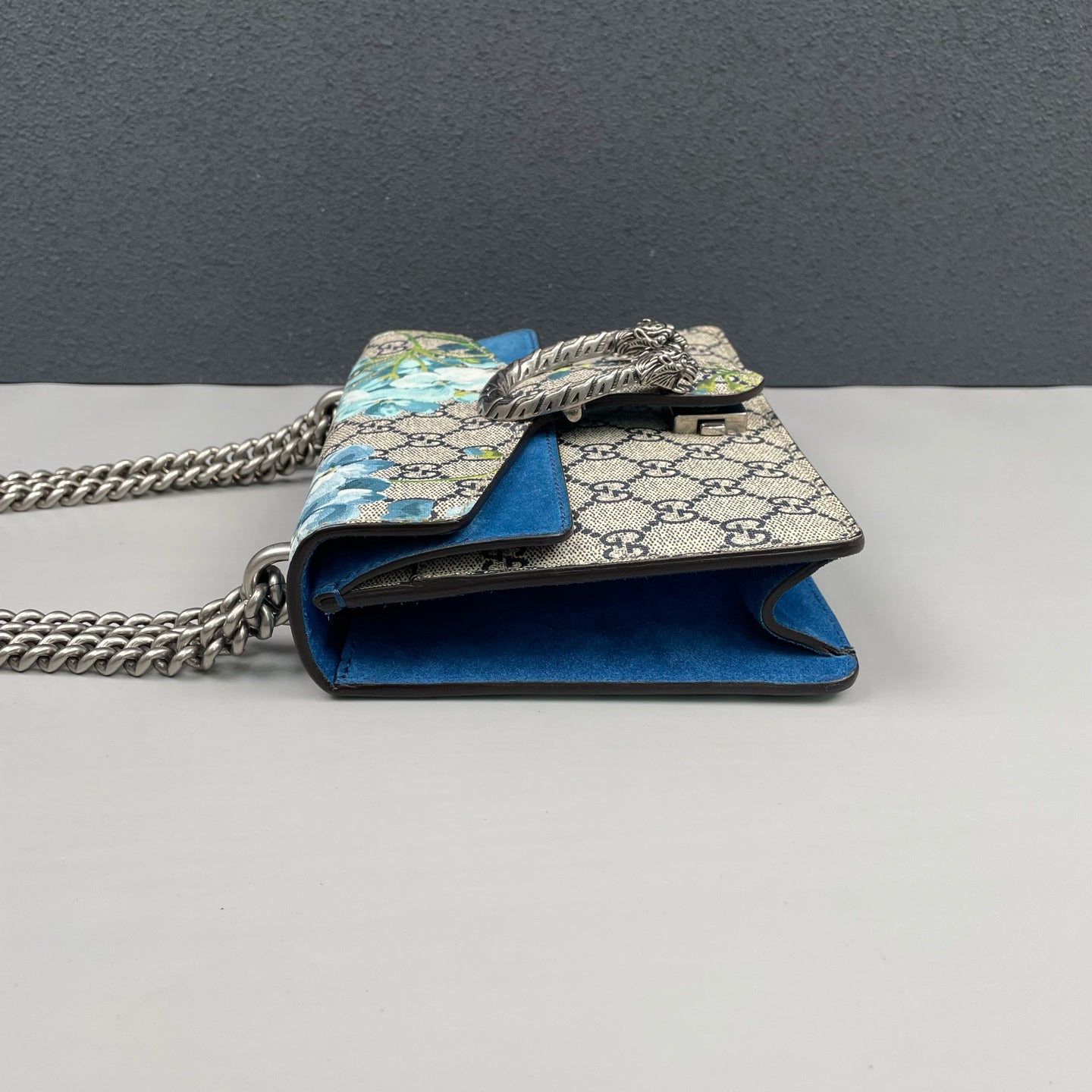 Gucci - Dionysus Small Shoulder Bag - GG Supreme coated canvas with suede and leather trim - Multicolour - (small)