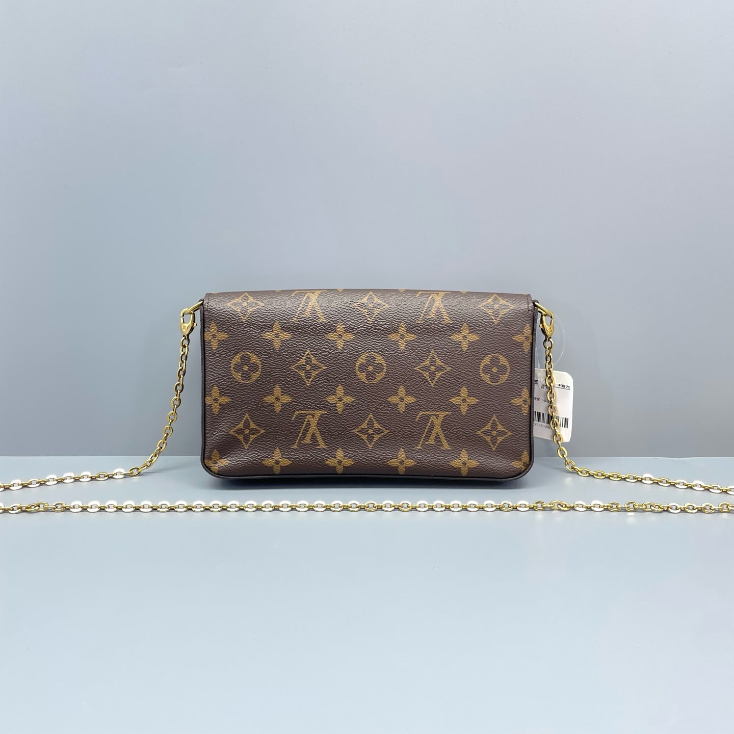 Louis Vuitton - Pochette Félicie - Monogram coated canvas - Brown - (mini)
