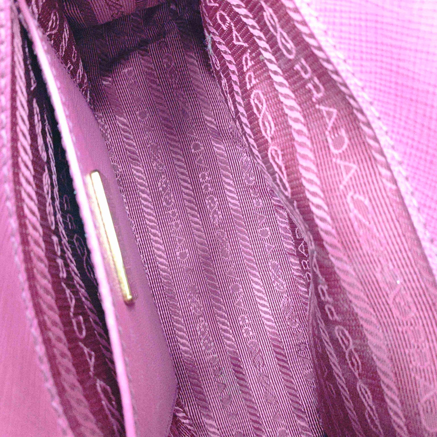 Prada - Galleria Mini - Saffiano leather - Fuchsia - (mini)