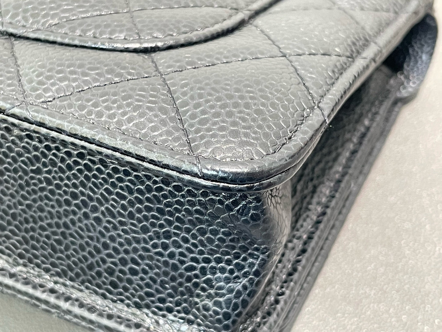 Chanel - Wallet on Chain (WOC) - Caviar leather - Black - (Mini)