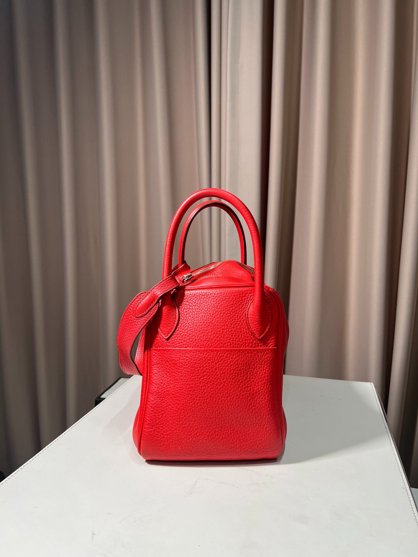 Hermès - Lindy 30 - Leather - Red - (medium)