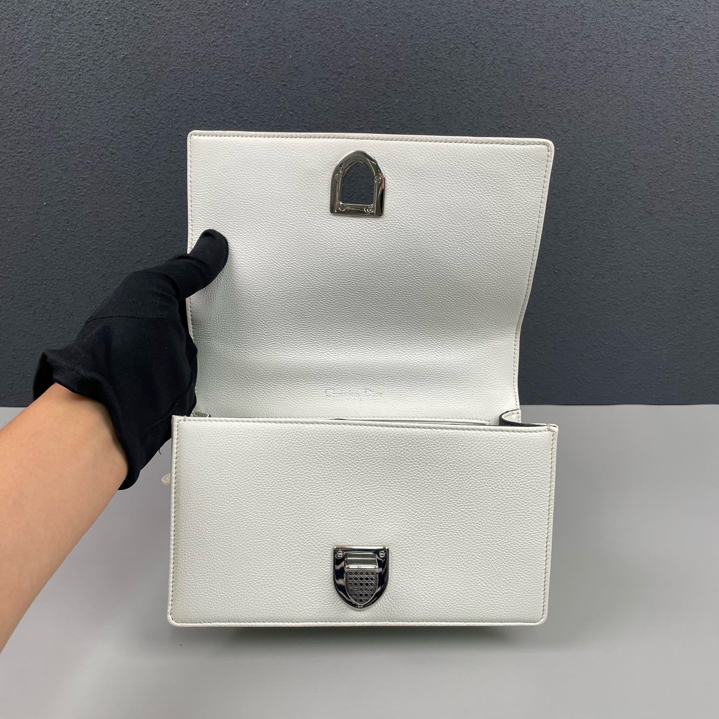 Dior - Diorama - Leather - White - (small)