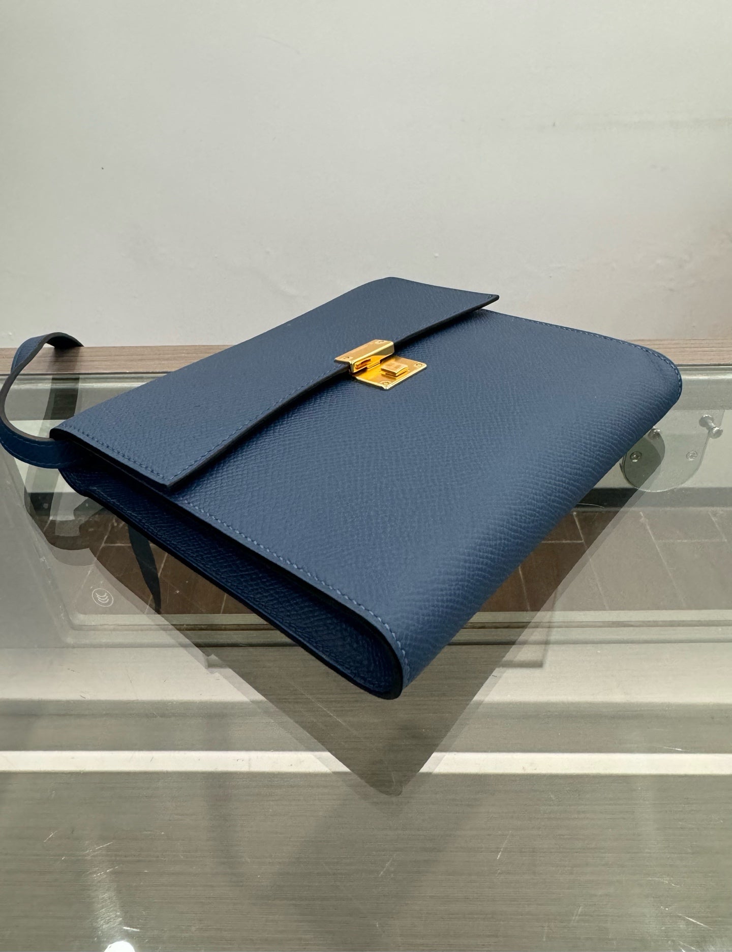 Hermès - Clic 16 - Epsom leather - Blue - (mini)