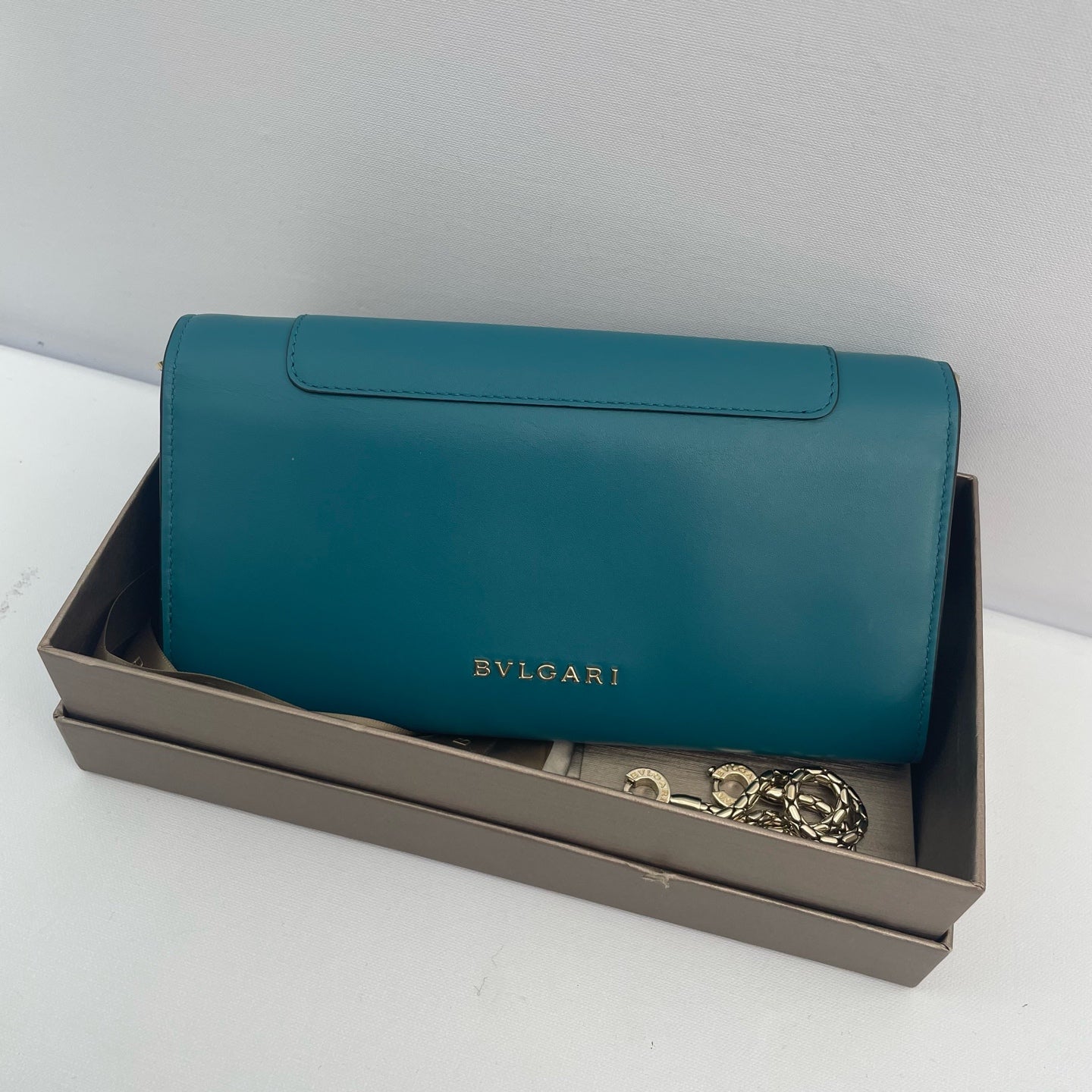 Bvlgari - Serpenti Forever Long Wallet - Leather - Blue - (medium)