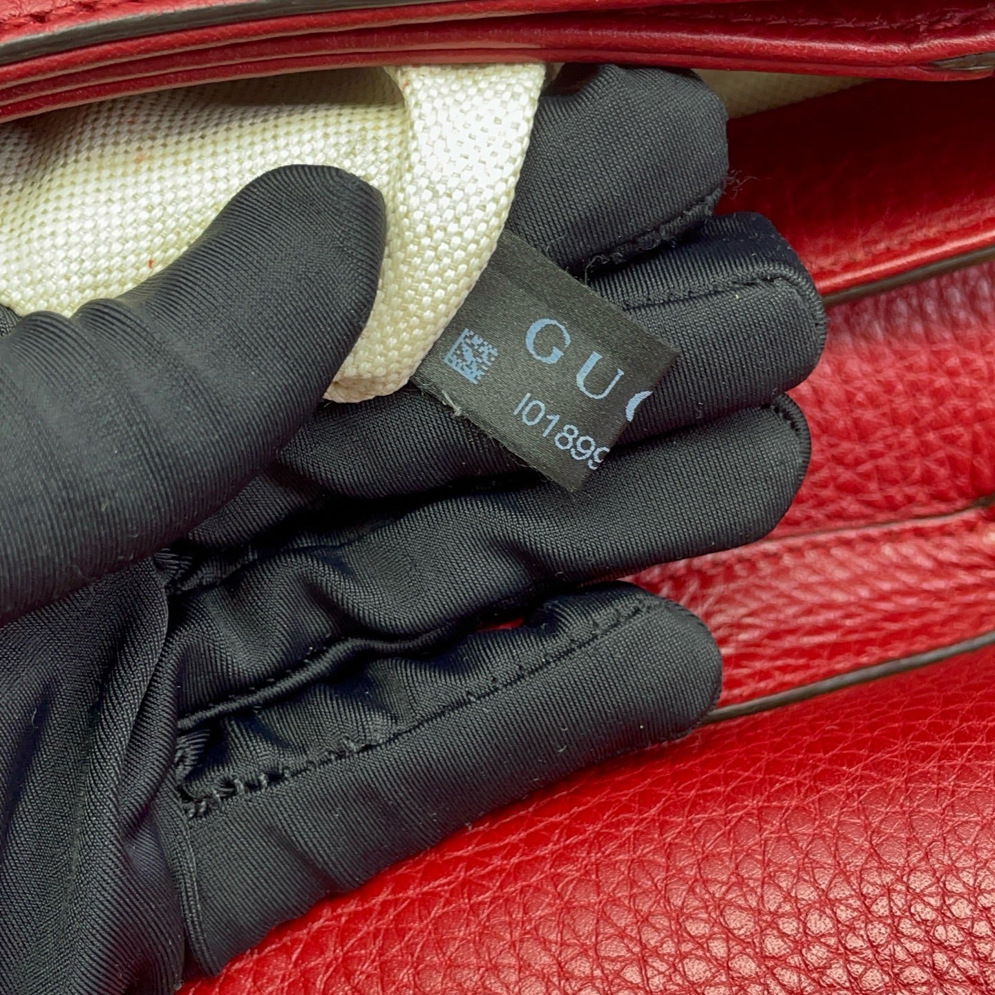 Gucci - Dionysus Tiger Head Saddle Bag - Grained leather - Red - (medium)