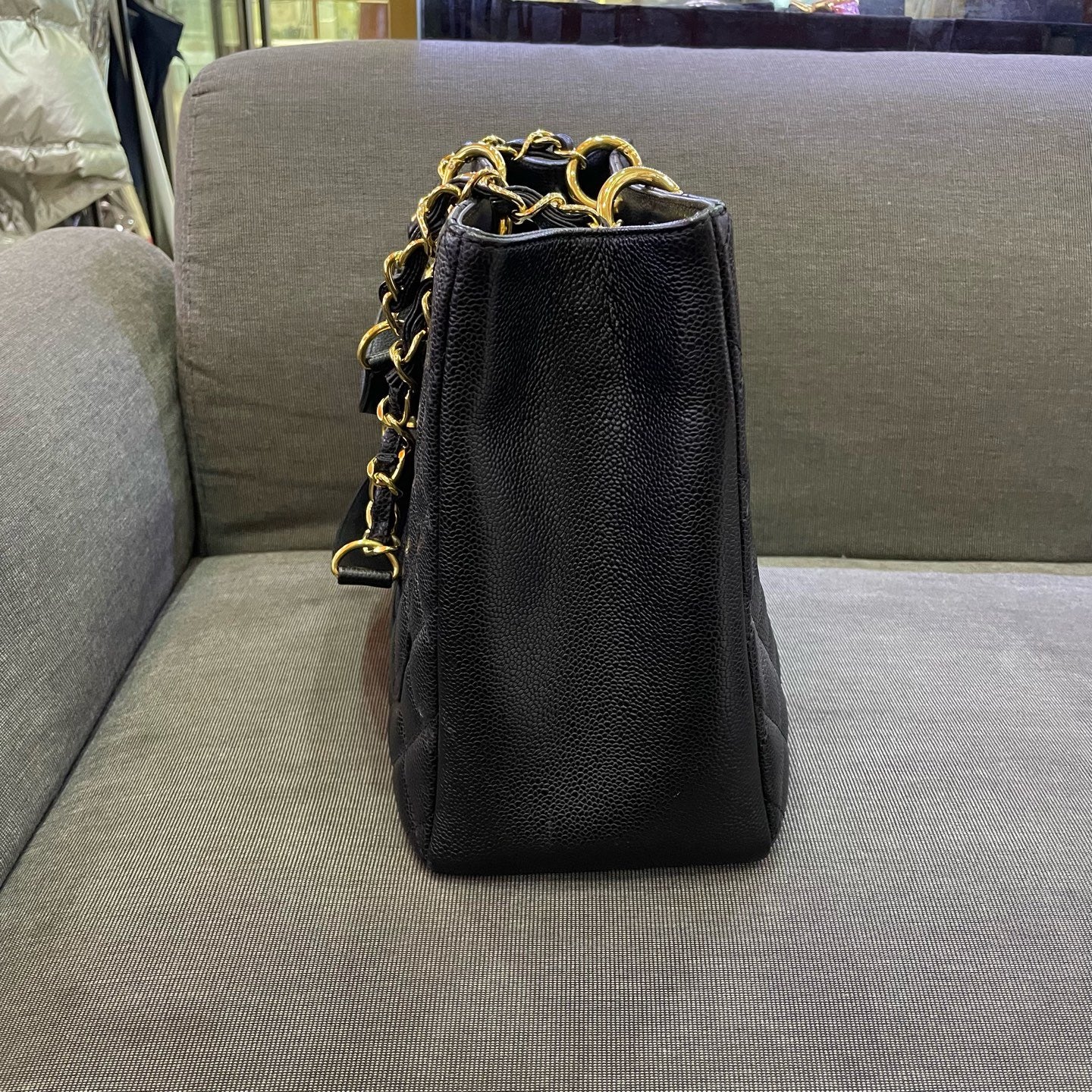 Chanel - Grand Shopping Tote (GST) - Caviar leather - Black - (Large)