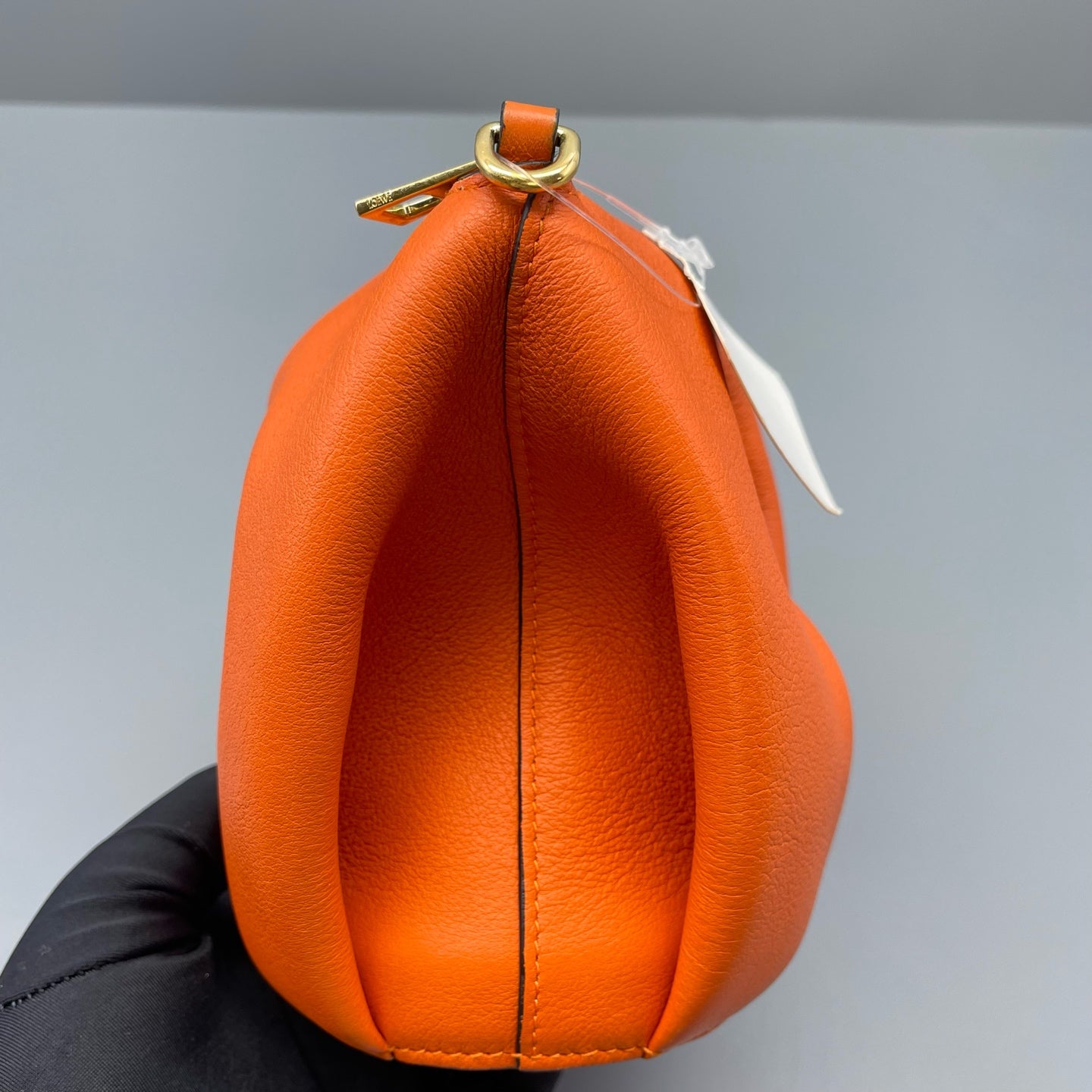 Loewe - Elephant Bag - Pebbled calfskin leather - Orange - (mini)