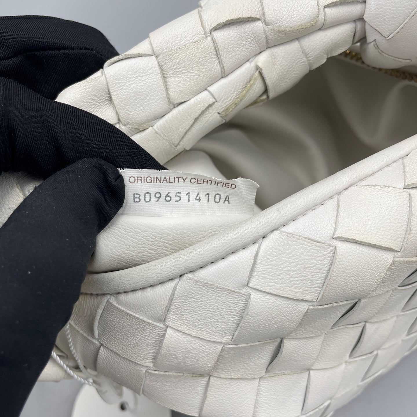 Bottega Veneta - The Mini Jodie - Leather - White - (mini)