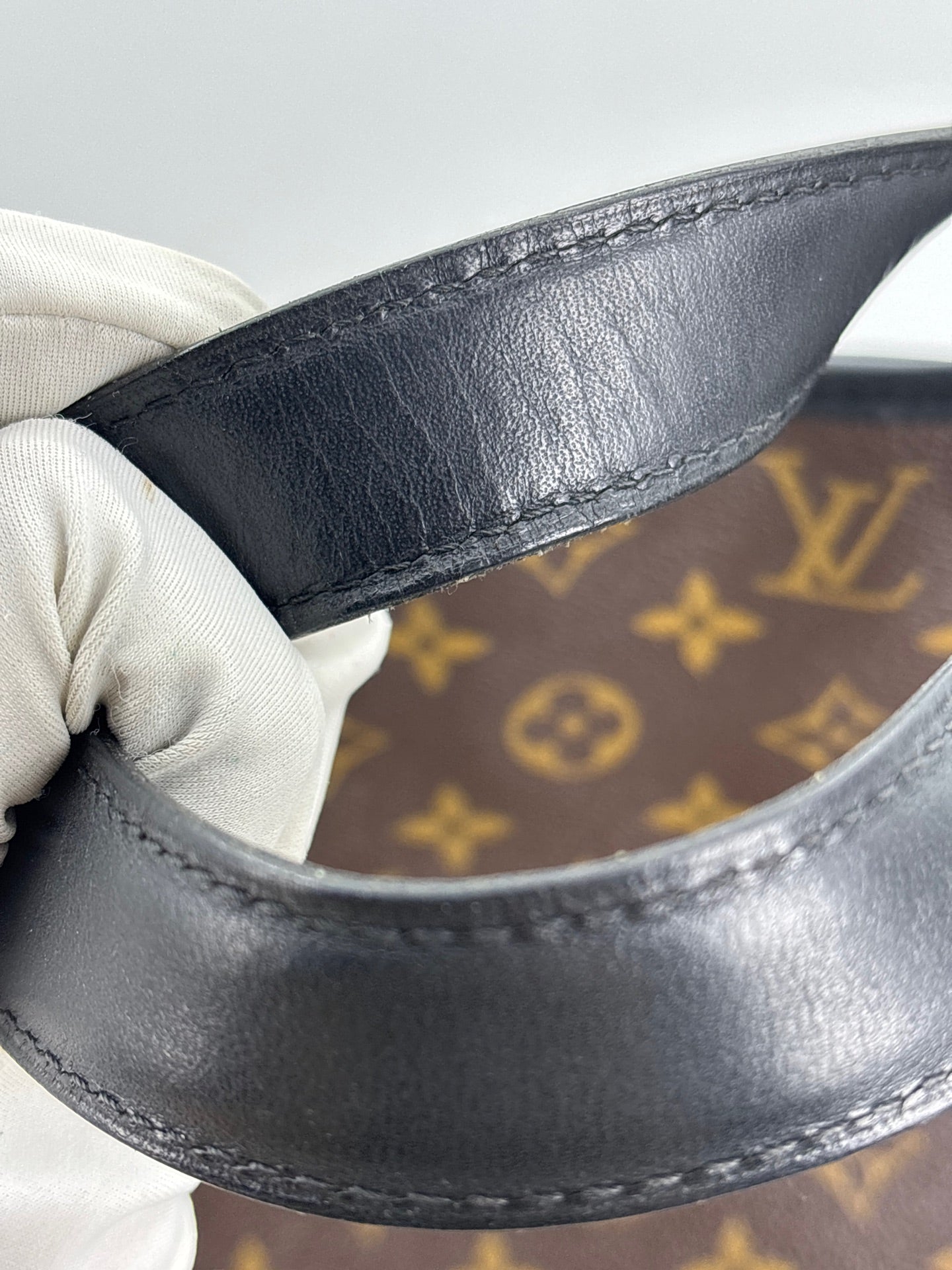 Louis Vuitton - Kitan - Monogram coated canvas with leather trim - Brown - (large)
