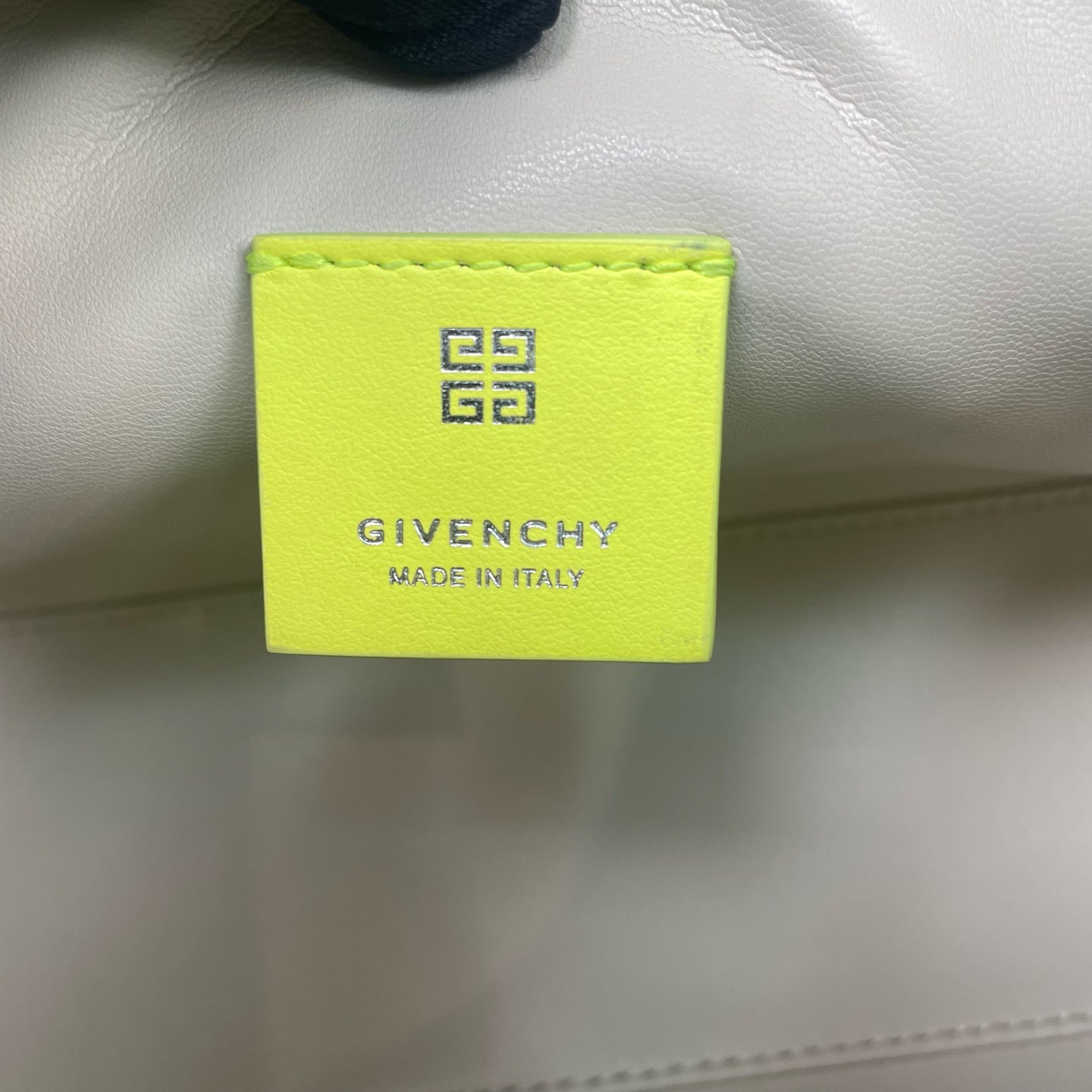 Givenchy - Moon Cut Small Shoulder Bag - Leather - Yellow - (Small)