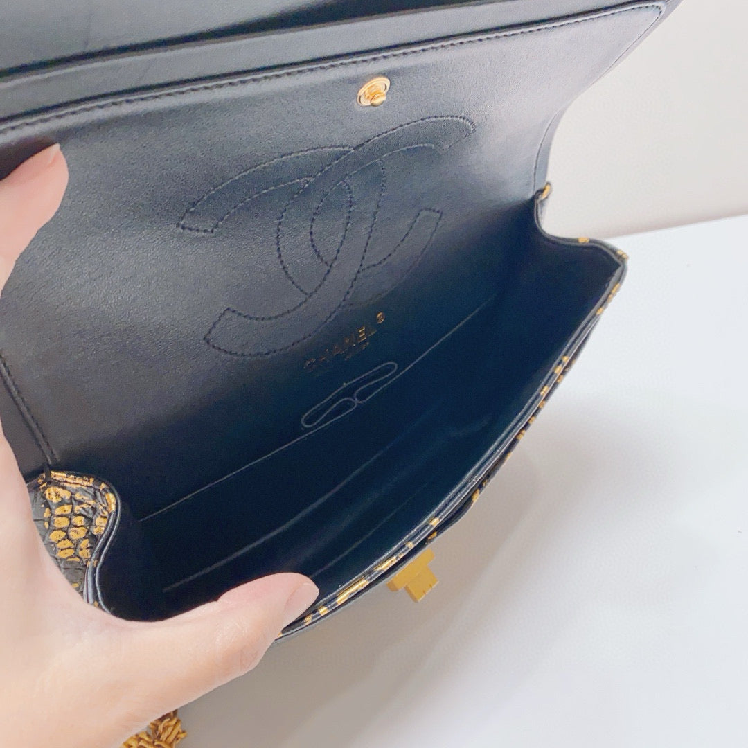 Chanel - 2.55 Reissue Limited Edition - Cowhide leather - Black - (Small)