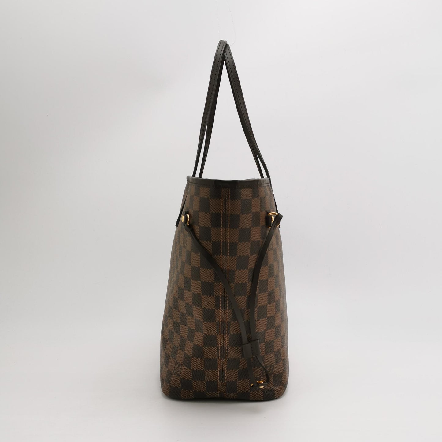 Louis Vuitton - Neverfull MM - Damier Ebene coated canvas with leather trim - Brown - (Medium)