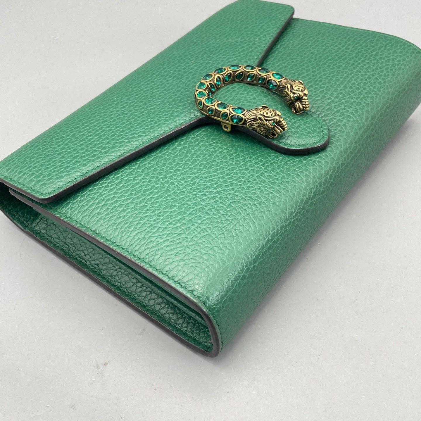 Gucci - Dionysus Wallet on Chain (WOC) - Grained leather - Green - (Small)