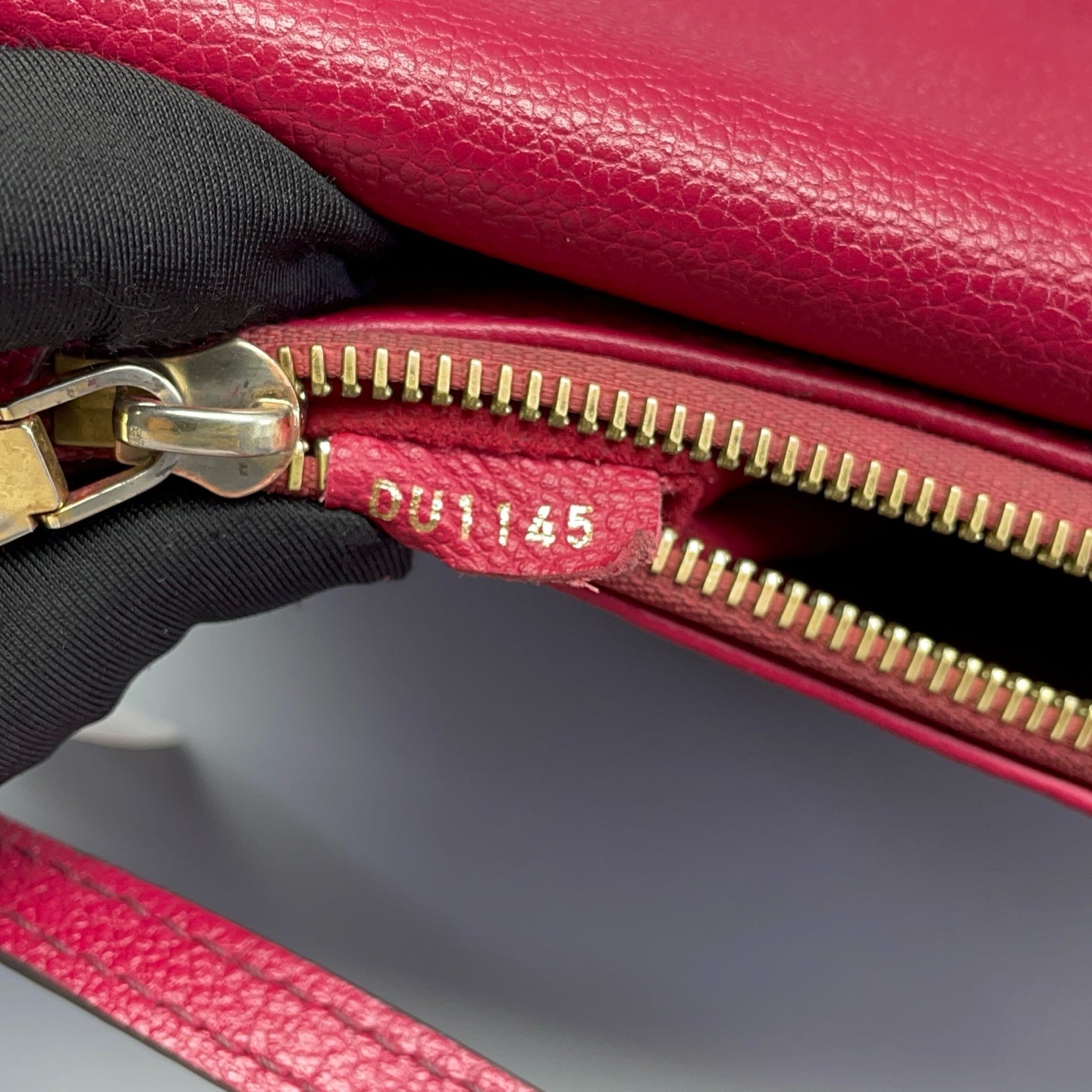 Louis Vuitton - Twice - Leather - Burgundy - (Small)