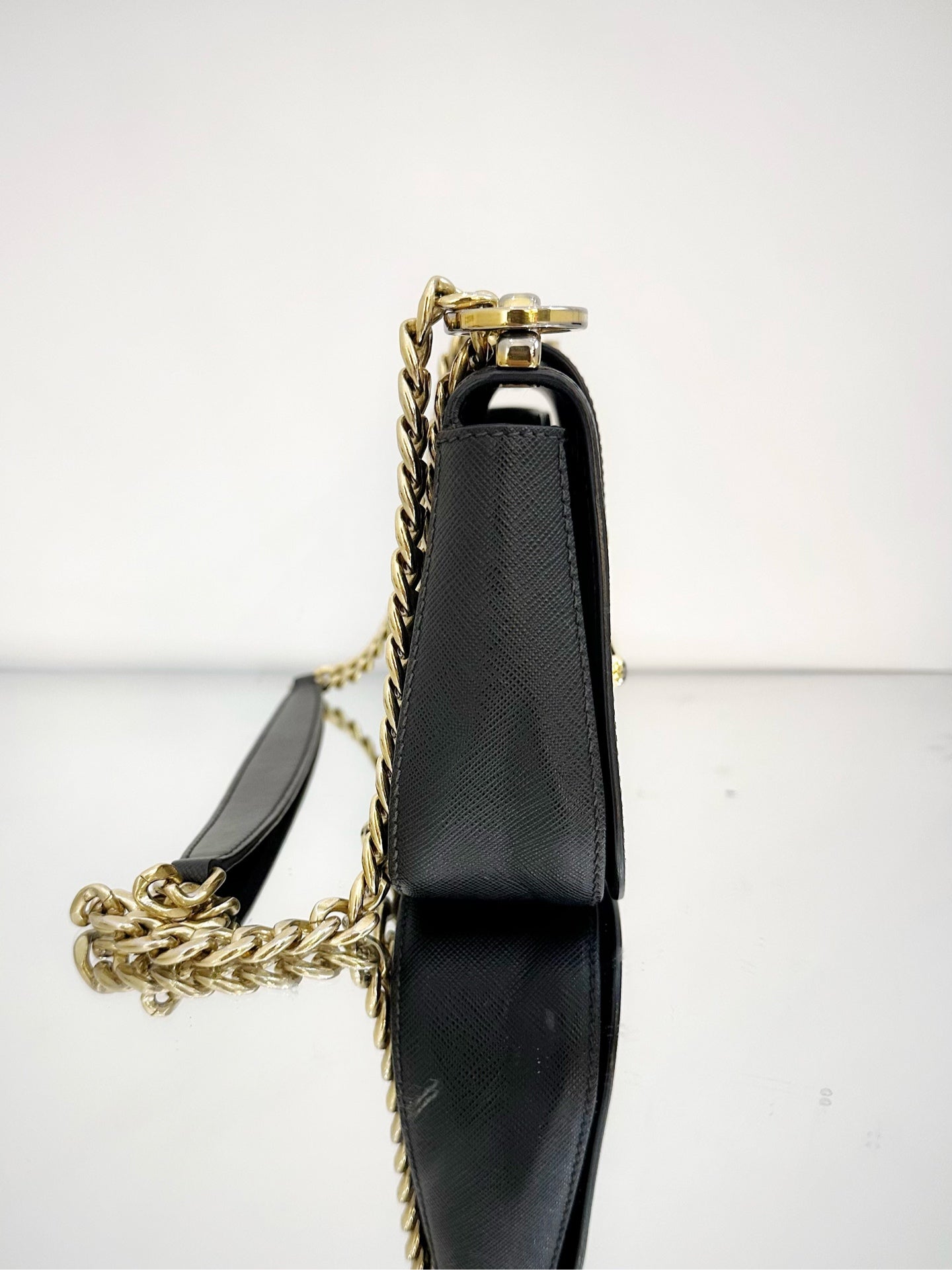 Prada - Sidonie - Saffiano leather - Black - (mini)
