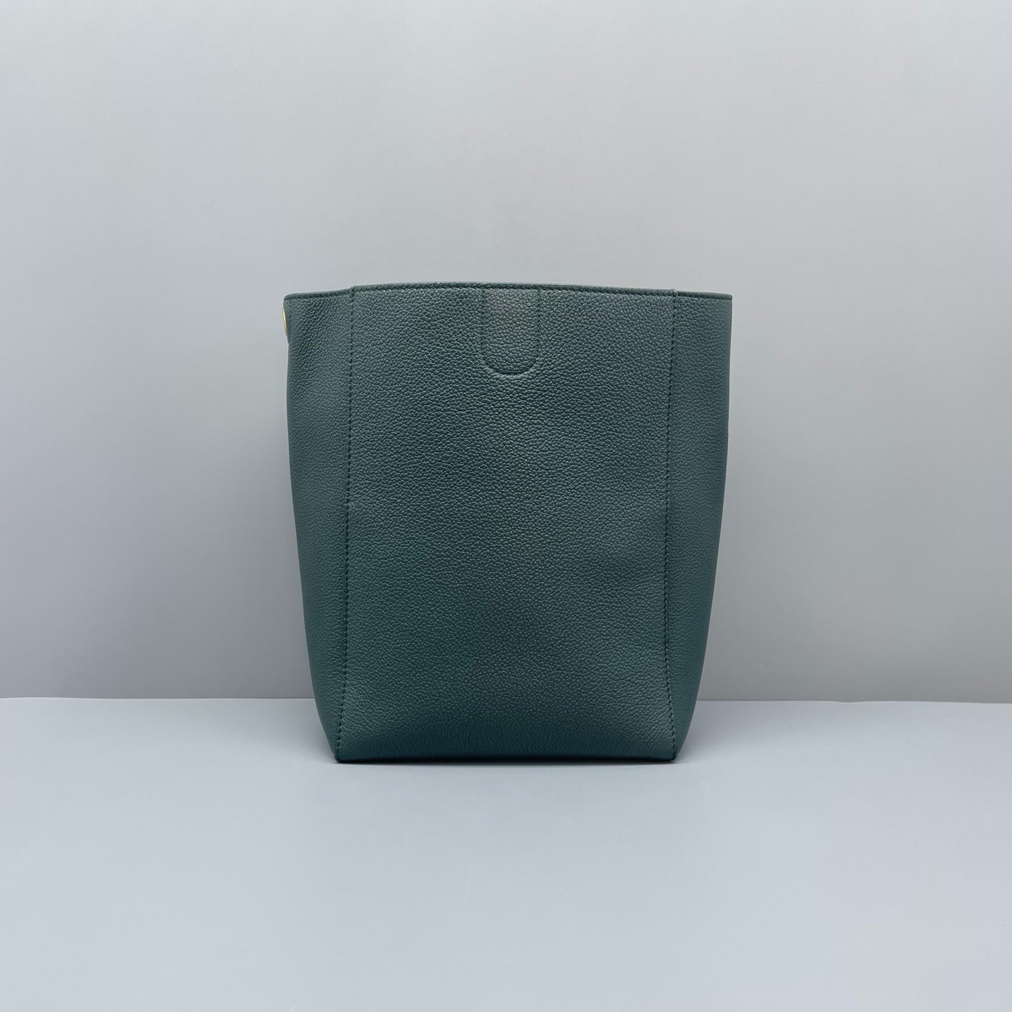 Celine - Small Bucket Bag - Leather - Green - (small)