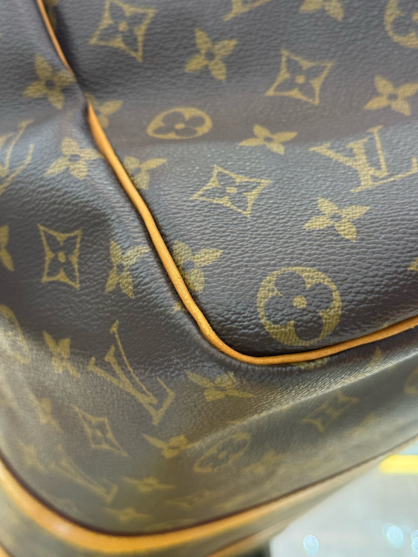Louis Vuitton - Keepall 45 - Monogram coated canvas with Vachetta leather trim - Brown - (large)