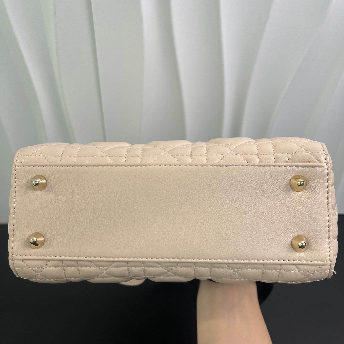 Dior - Lady Dior Small - Lambskin leather - Pink - (Small)