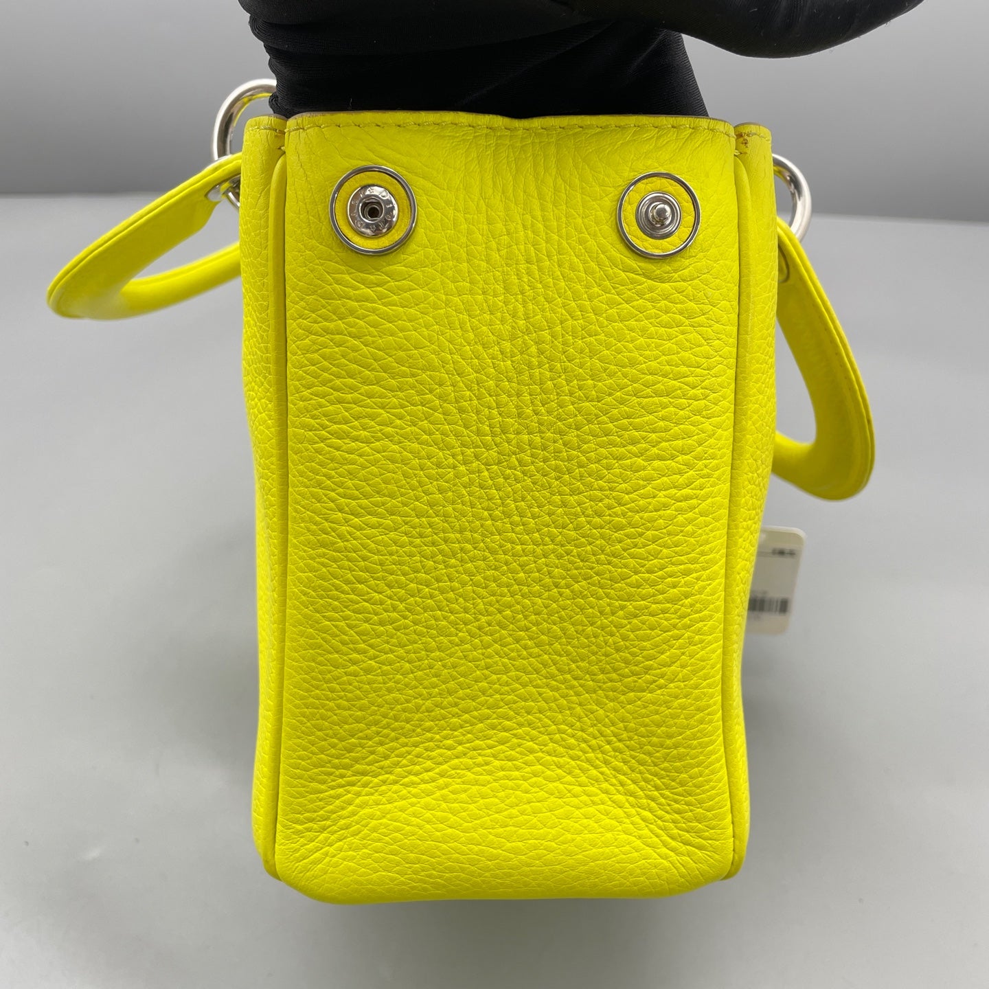 Dior - Lady Dior Mini Tote - Leather - Yellow - (mini)