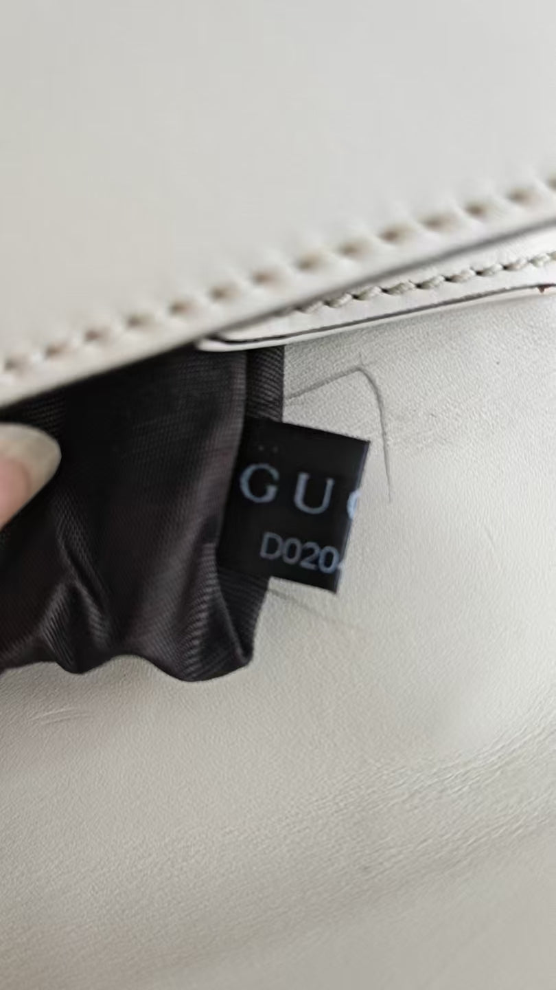 Gucci - Sylvie - Leather - White - (medium)