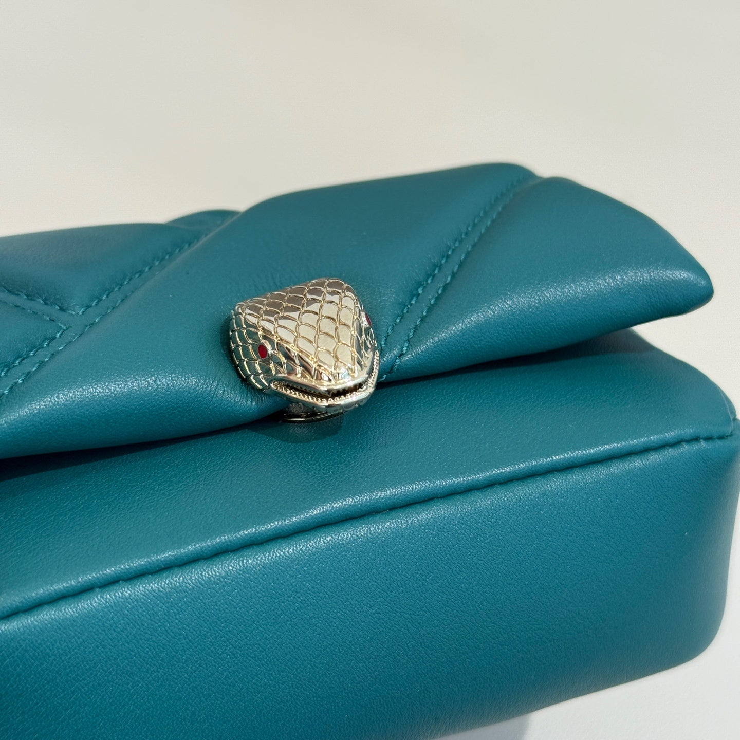 Bvlgari - Serpenti Cabochon Micro Bag - Leather - Green - (mini)