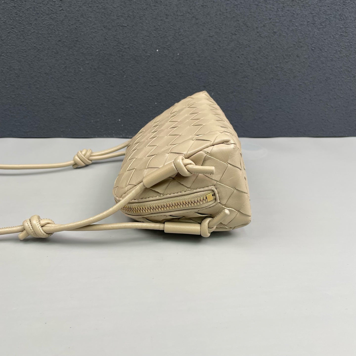 Bottega Veneta - Concert Mini Shell Bag - Leather - Beige - (mini)