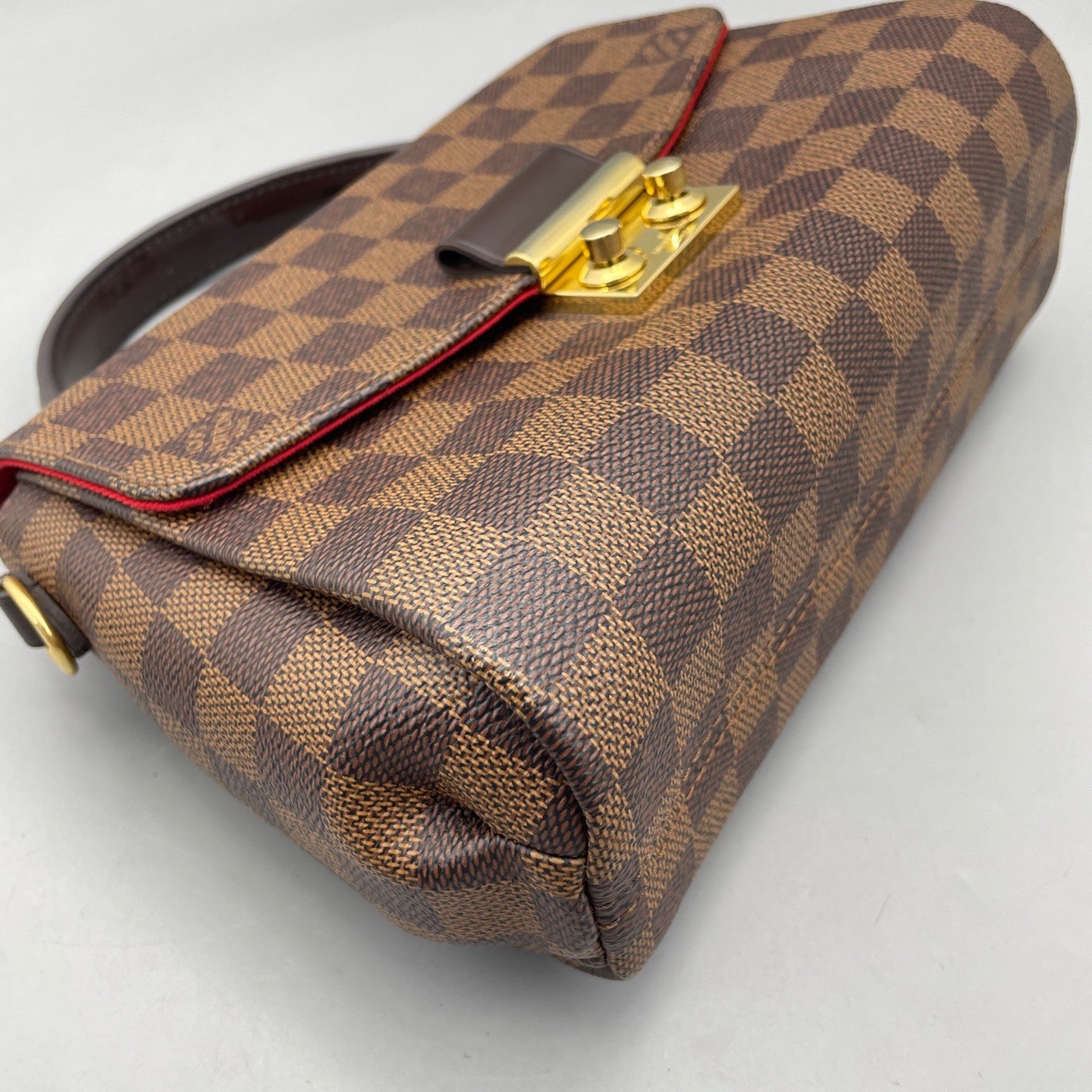 Louis Vuitton - Tassel Messenger Bag - Damier Ebene coated canvas with leather trim - Brown - (Small)