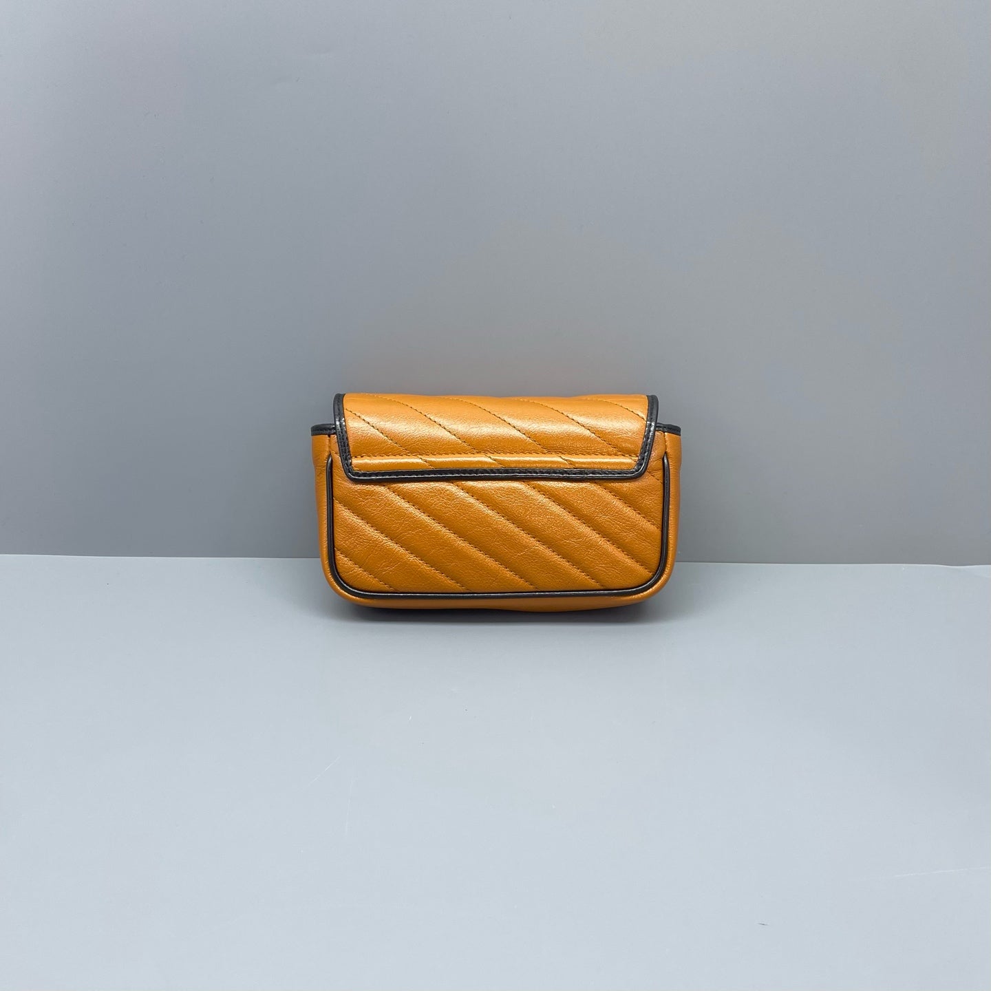 Gucci - Marmont Super Mini Bag - Leather - Brown - (mini)