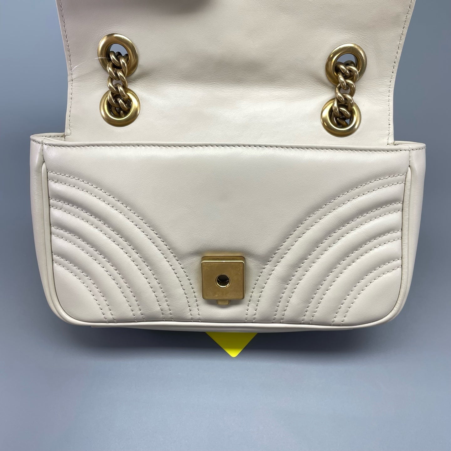 Gucci - GG Marmont Matelassé Mini Bag - Leather - White - (Mini)