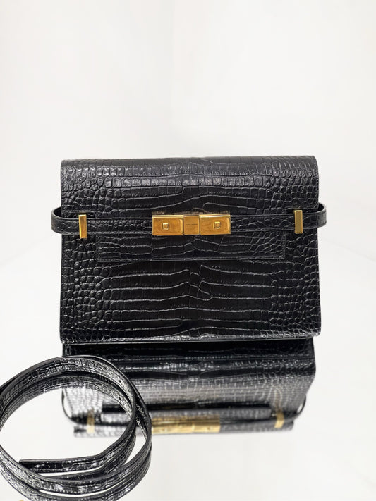 Saint Laurent - Manhattan - Leather - Black - (small)