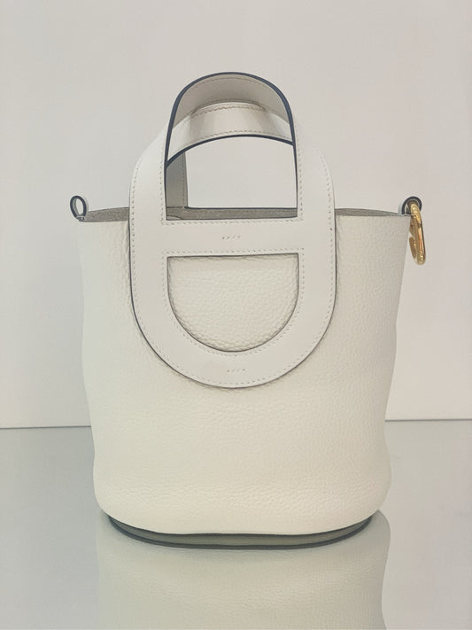 Hermès - In The Loop 18 - Togo Clemence leather - White - (mini)