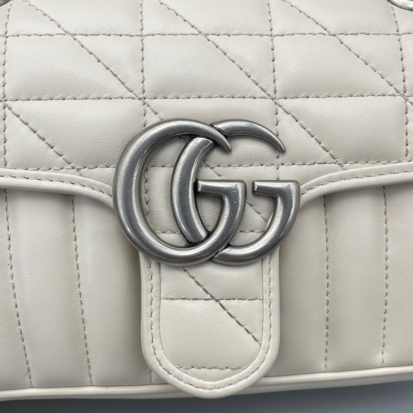Gucci - Marmont 22 - Leather - White - (mini)
