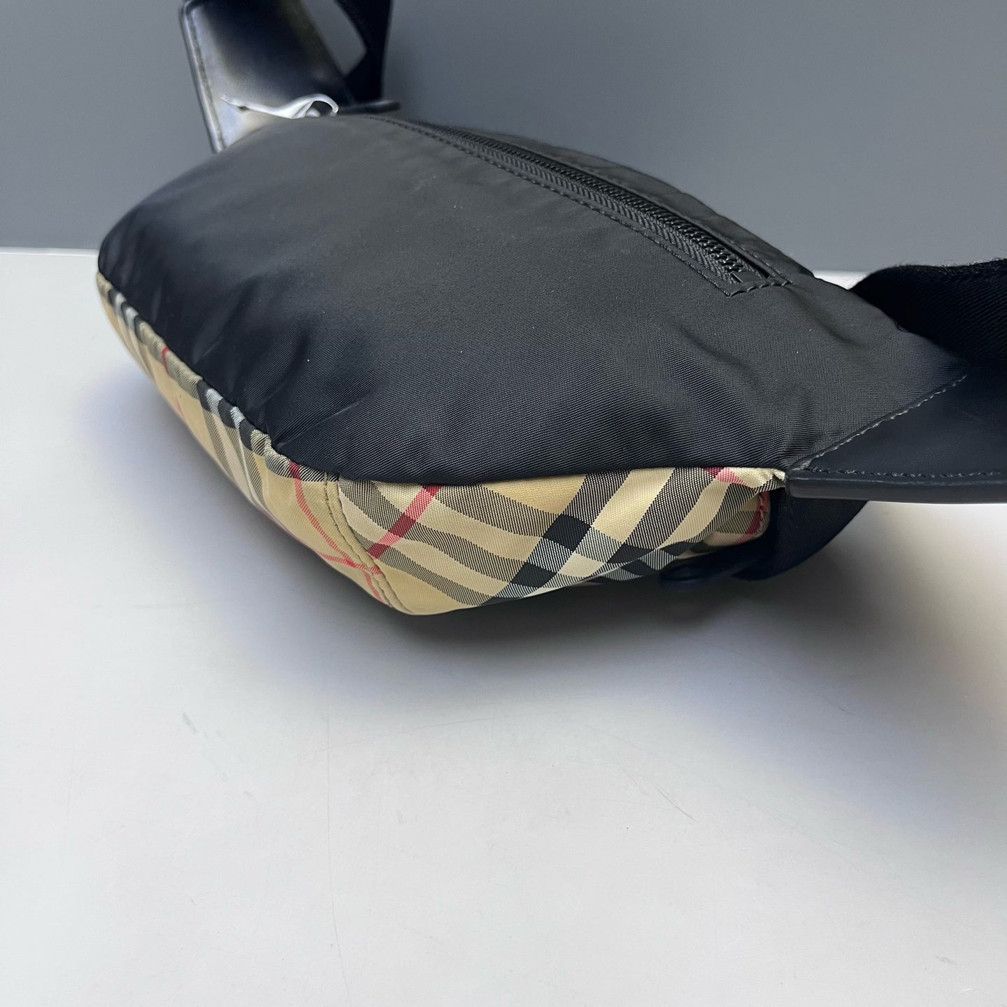 Burberry - Vintage Check and Polyamide Belt Bag - Cloth, Polyamide, Leather - Multicolour - (medium)