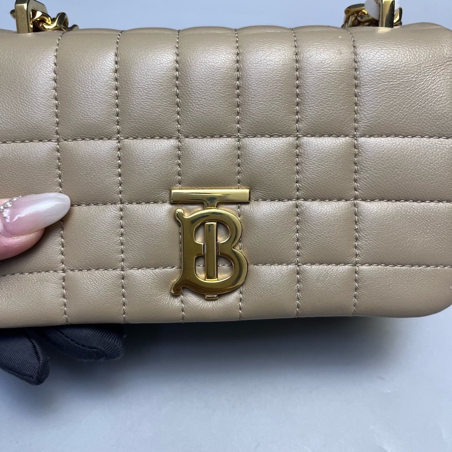 Burberry - Lola Bag - Leather - Beige - (Mini)