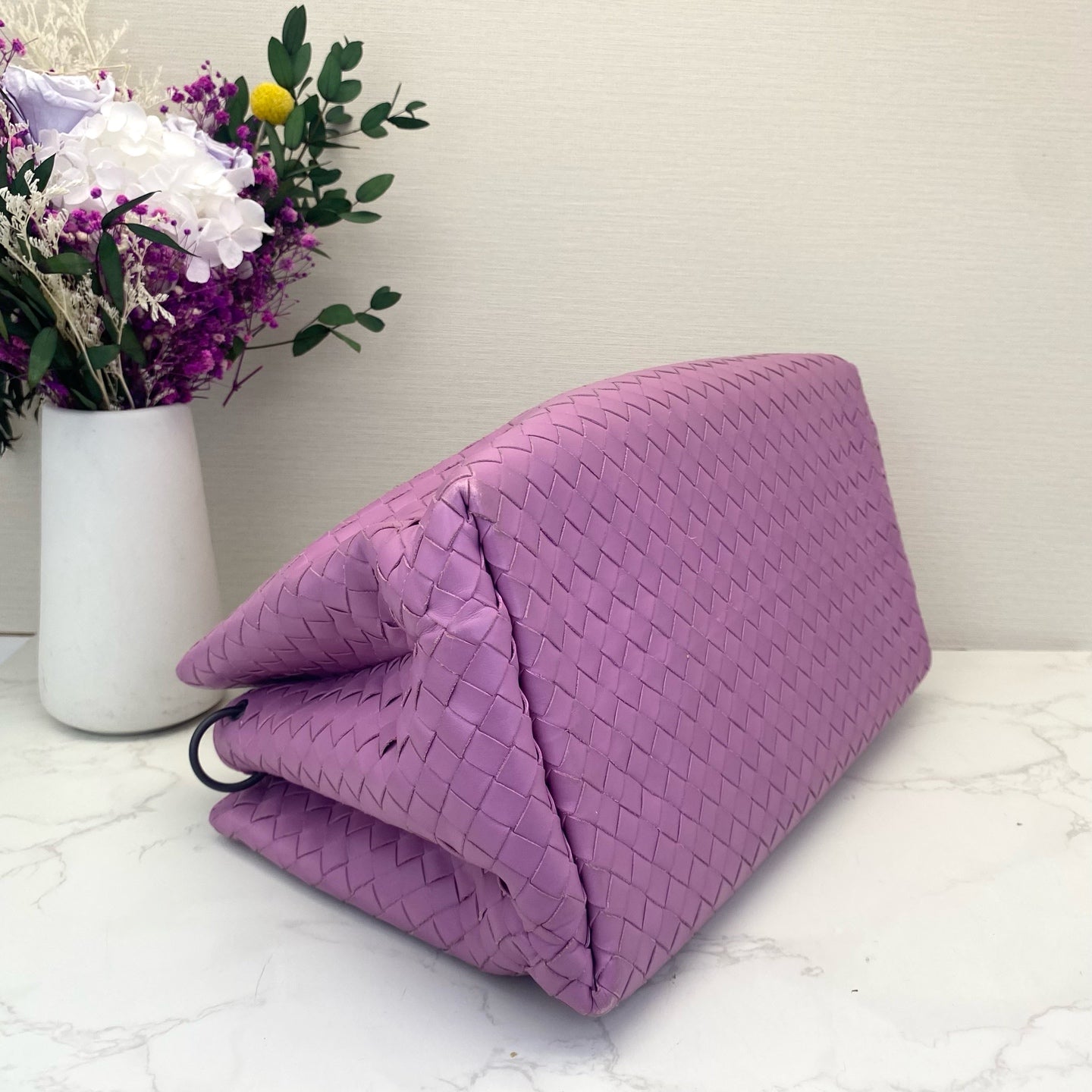 Bottega Veneta - Roma - Leather - Purple - (small)