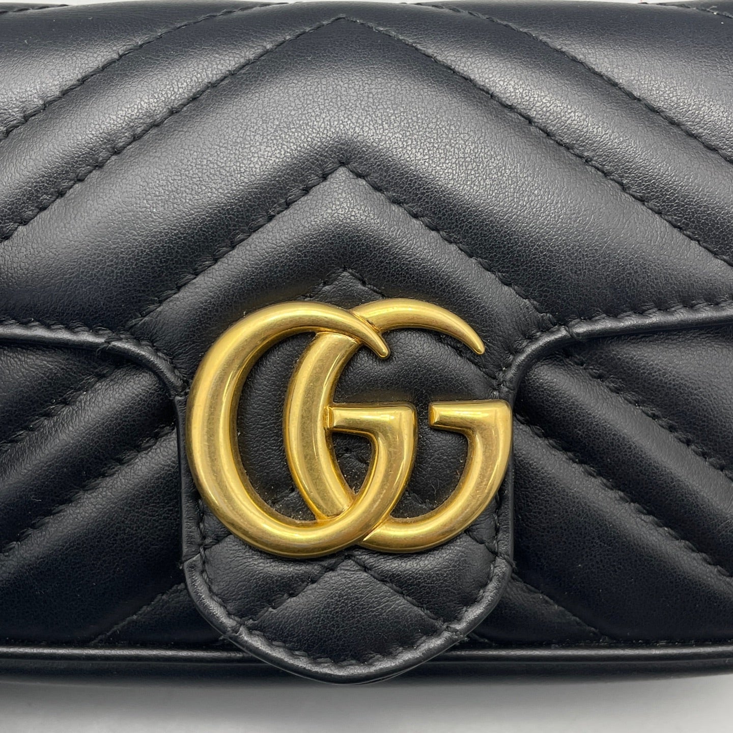 Gucci - Marmont Super Mini - Leather - Black - (mini)