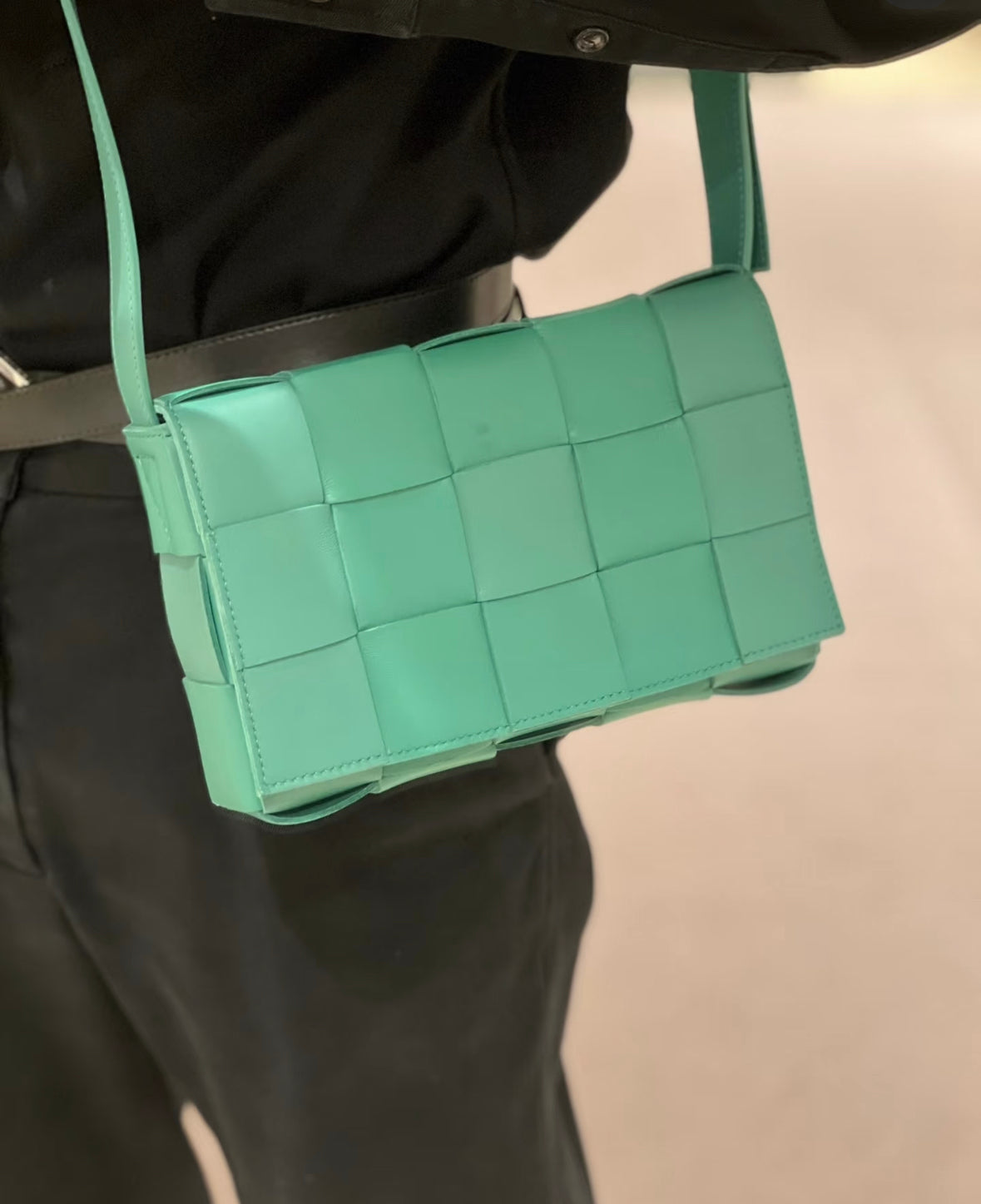 Bottega Veneta - Padded Cassette - Lambskin leather - Green - (small)