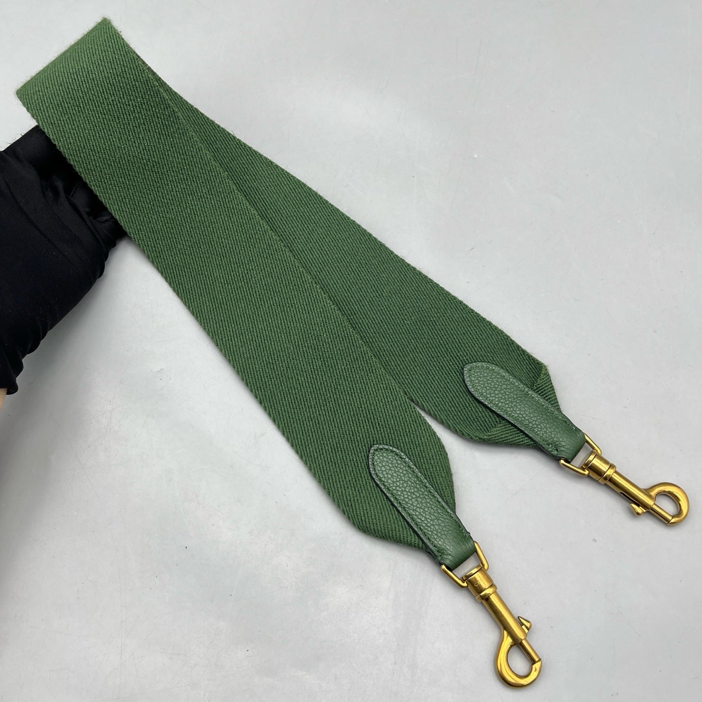 Celine - Bucket Bag - Grained leather - Ink Green - (medium)