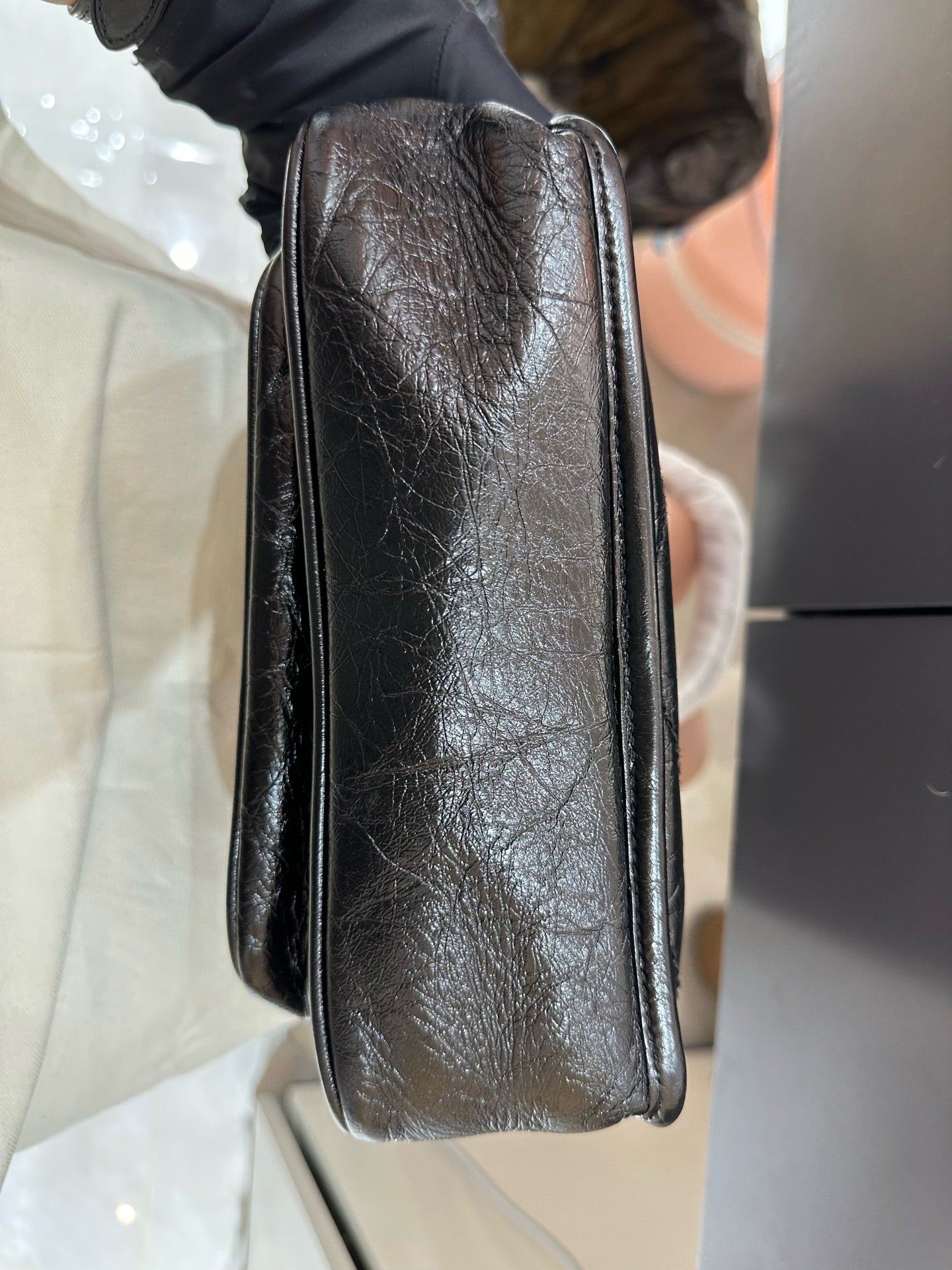 Saint Laurent - Niki Baby - Calfskin leather - Black - (mini)