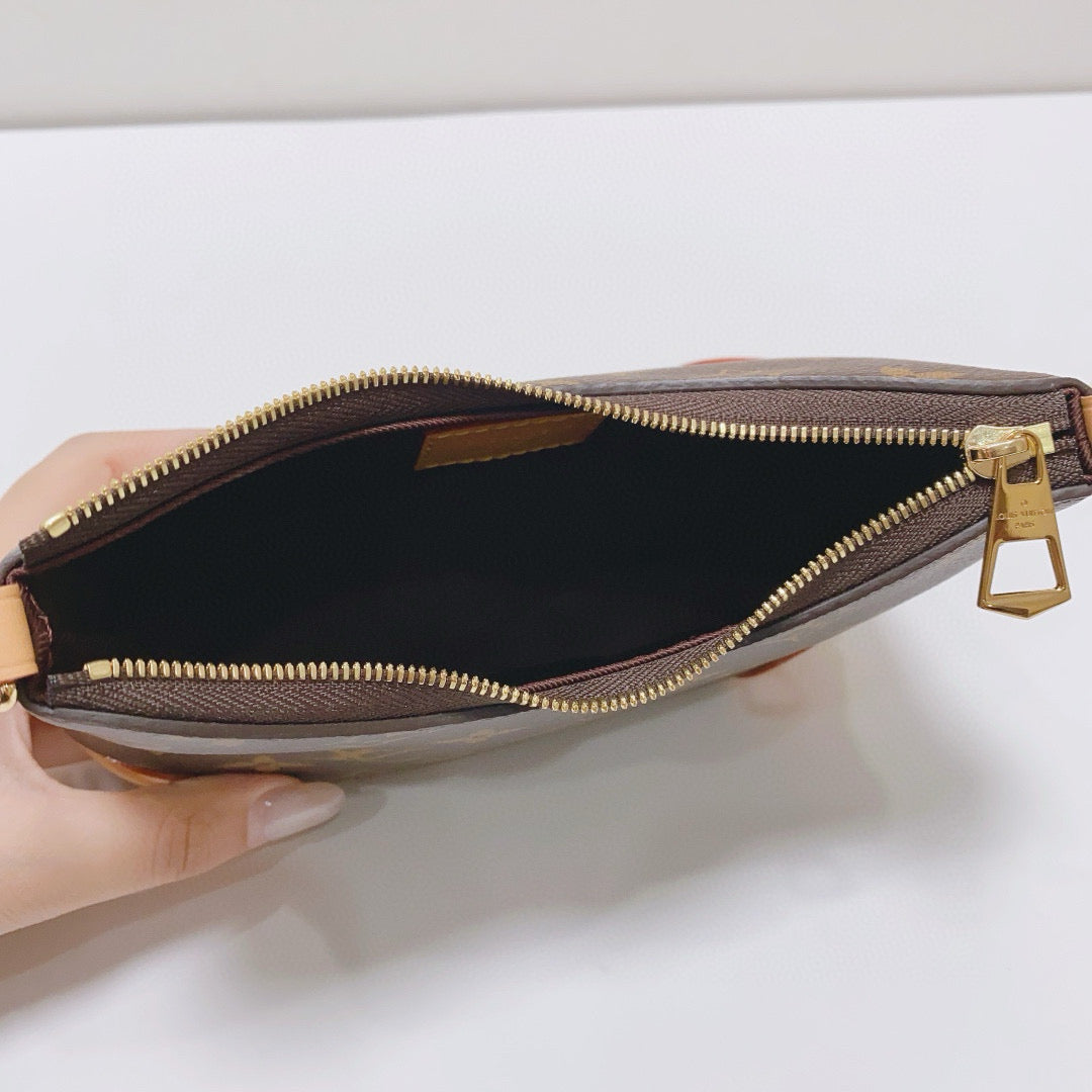 Louis Vuitton - Nano Boulogne Monogram - Monogram coated canvas with natural cowhide leather trim - Brown - (mini)