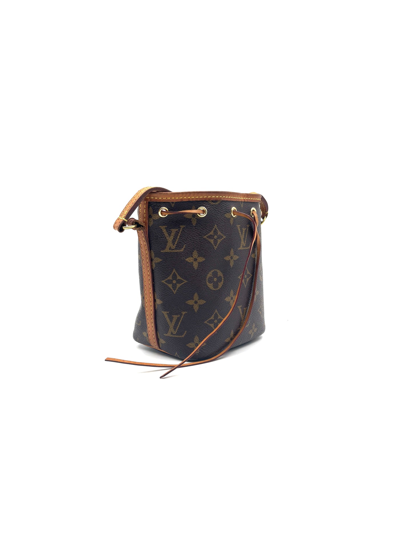 Louis Vuitton - Nano Noé Monogram - Coated canvas with cowhide leather trim - Brown - (mini)