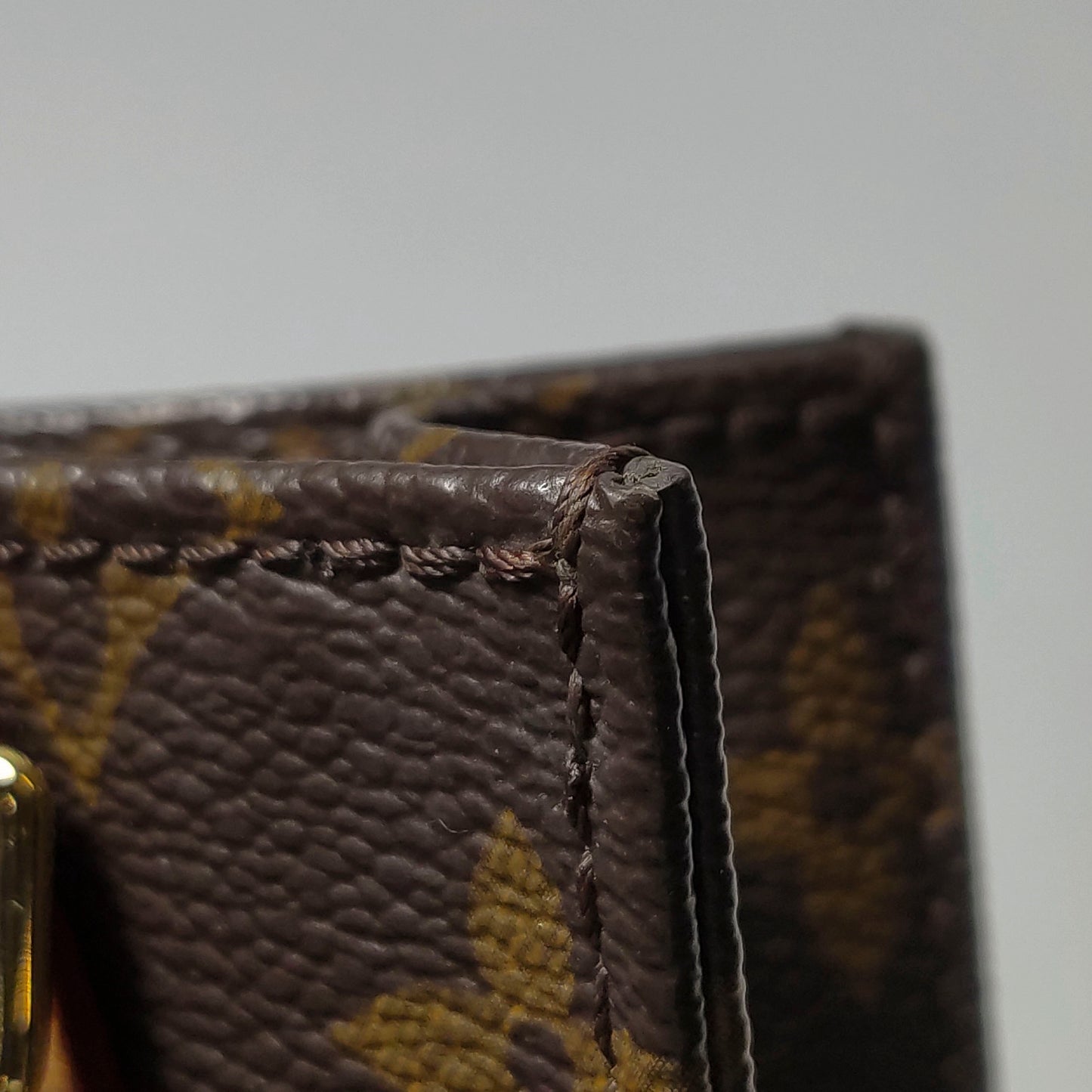 Louis Vuitton - Petit Sac Plat - Monogram Canvas with Vachetta leather trim - Brown - (mini)
