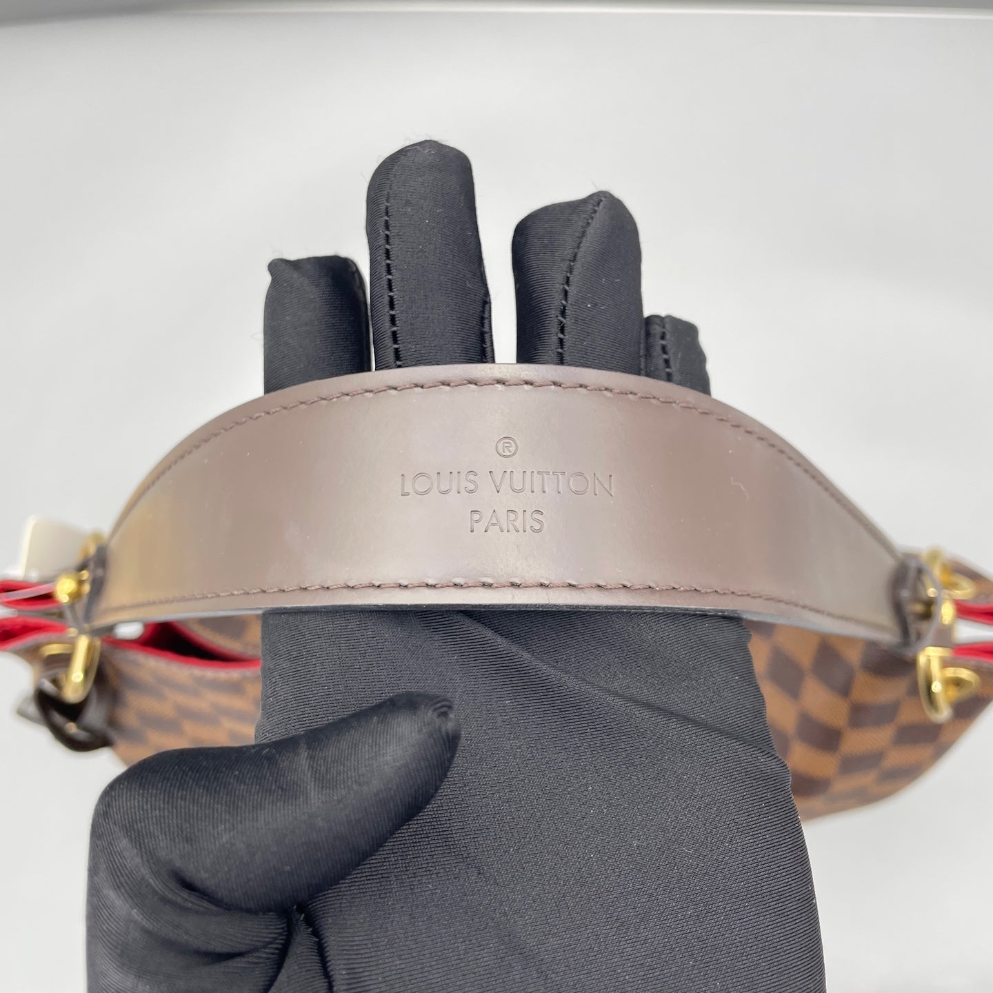 Louis Vuitton - Graceful - Damier Ebene coated canvas with leather trim - Brown - (medium)