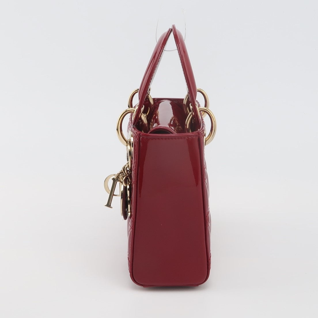Dior - Lady Dior Micro - Patent leather - Red - (mini)